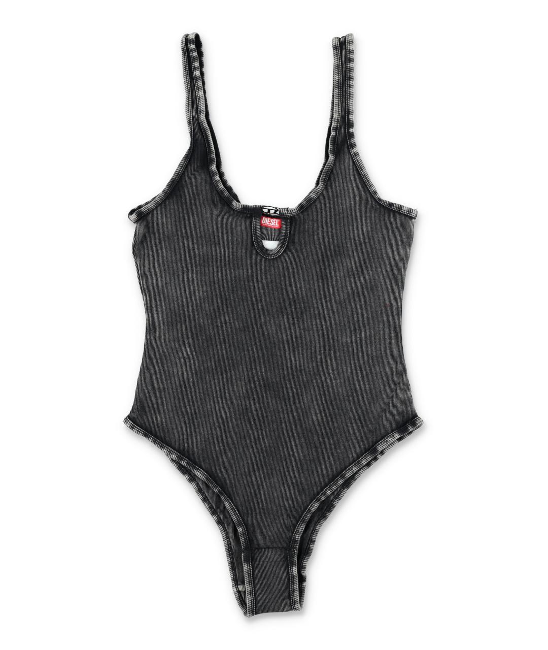 DIESEL Черный хлопковый купальник, фото 1