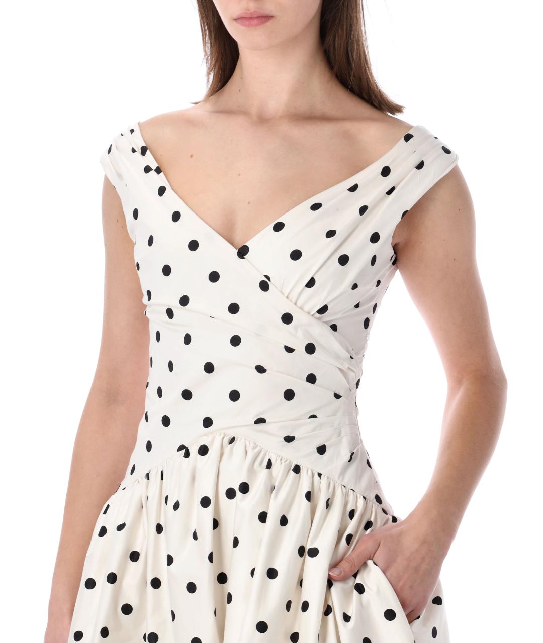 SELF-PORTRAIT Мульти хлопковое повседневное платье, фото 4