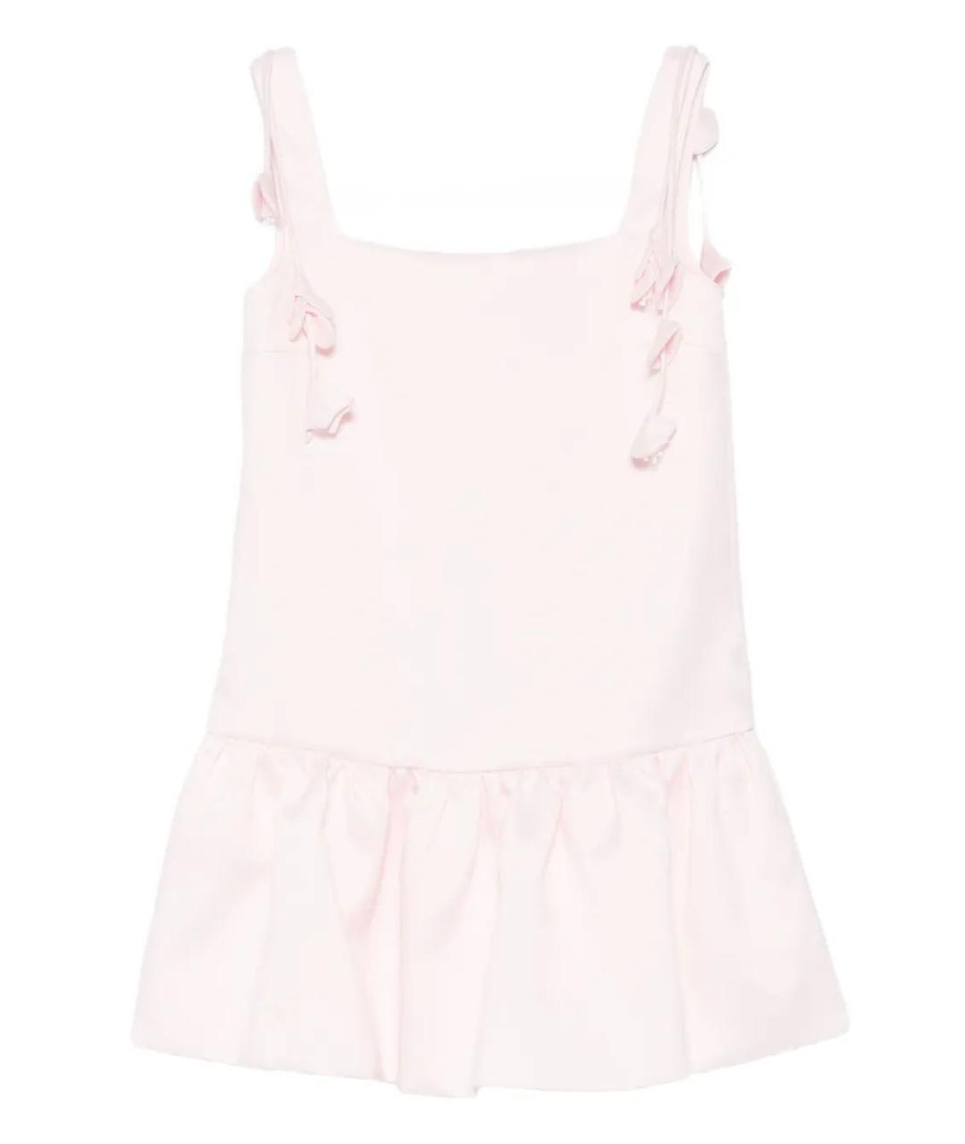 SELF-PORTRAIT Розовое повседневное платье, фото 1