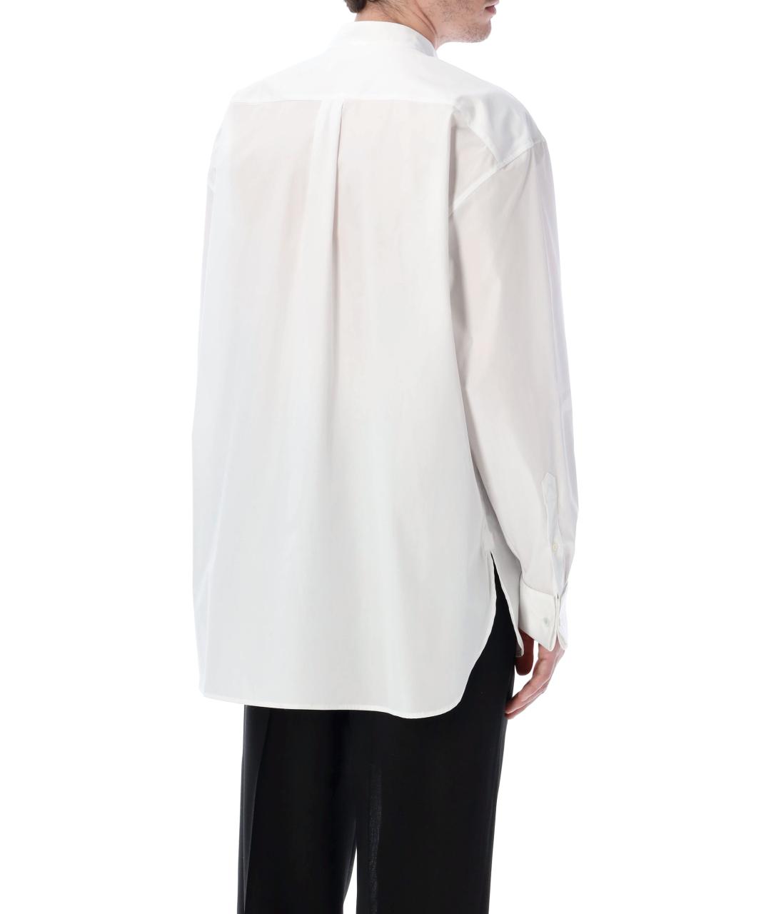 DRIES VAN NOTEN Белая хлопковая кэжуал рубашка, фото 2