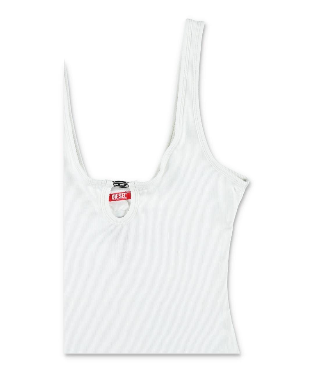 DIESEL Белый купальник, фото 4