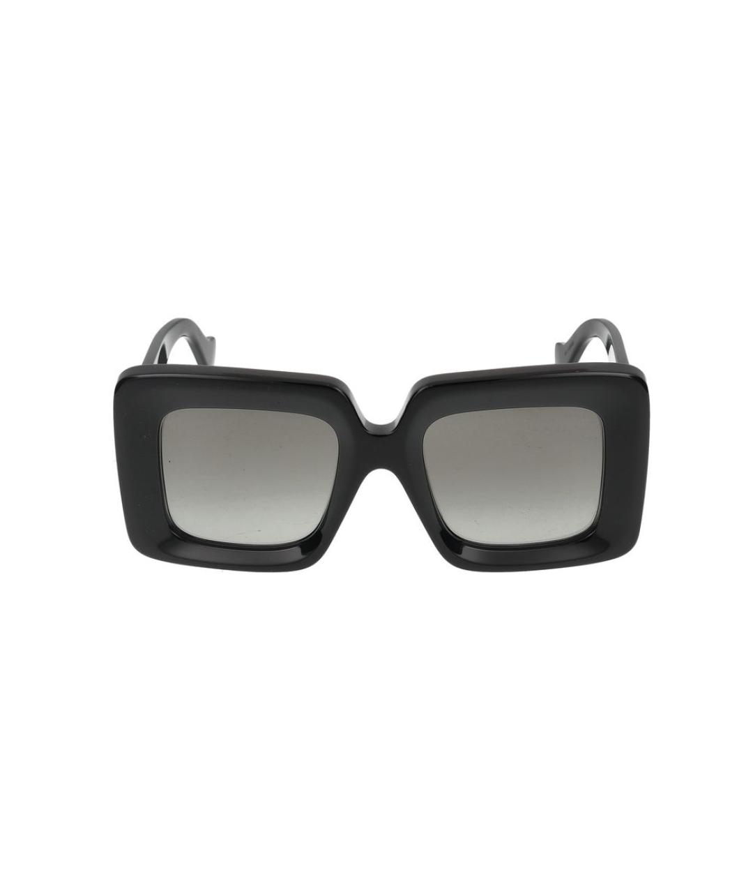 LOEWE Черные пластиковые солнцезащитные очки, фото 2