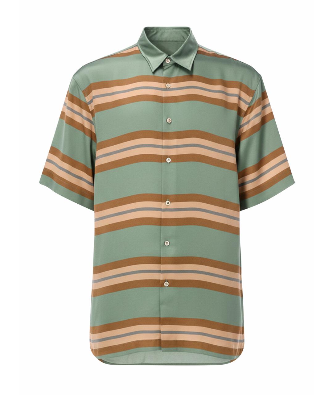 DRIES VAN NOTEN Зеленая кэжуал рубашка, фото 1