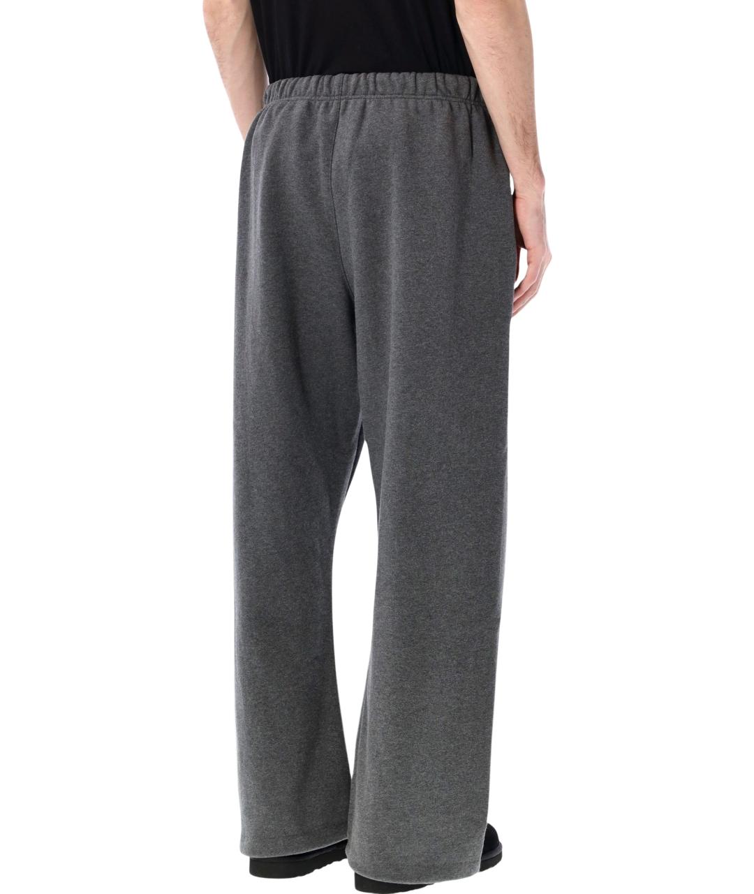 FEAR OF GOD ESSENTIALS Серые хлопковые повседневные брюки, фото 2
