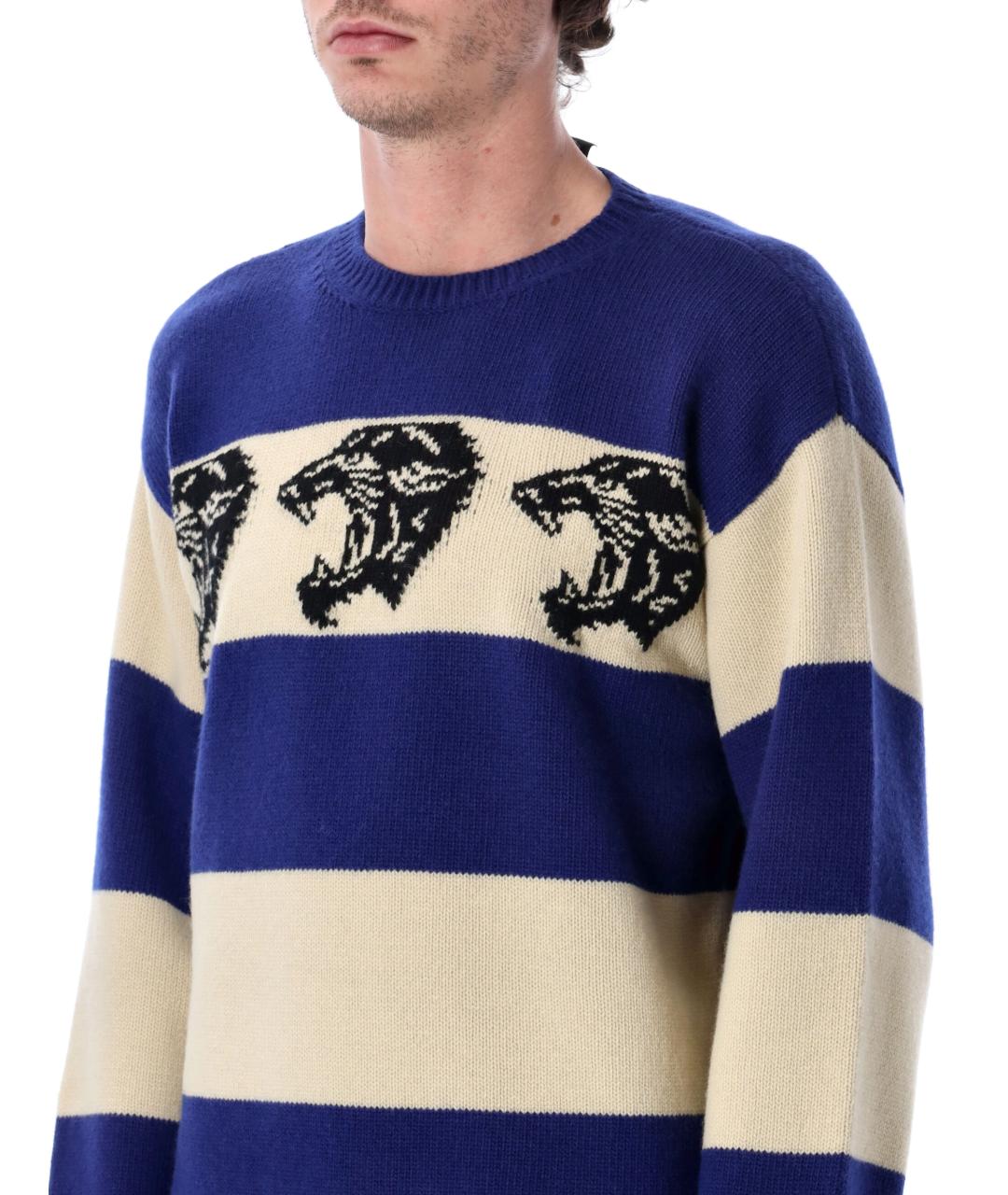 VALENTINO Мульти шерстяной джемпер / свитер, фото 3