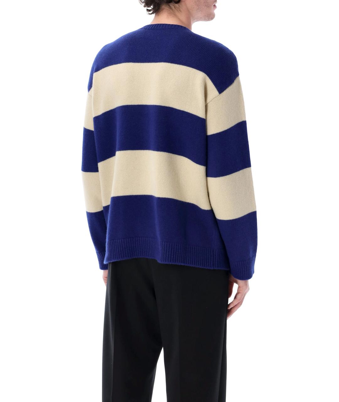 VALENTINO Мульти шерстяной джемпер / свитер, фото 2