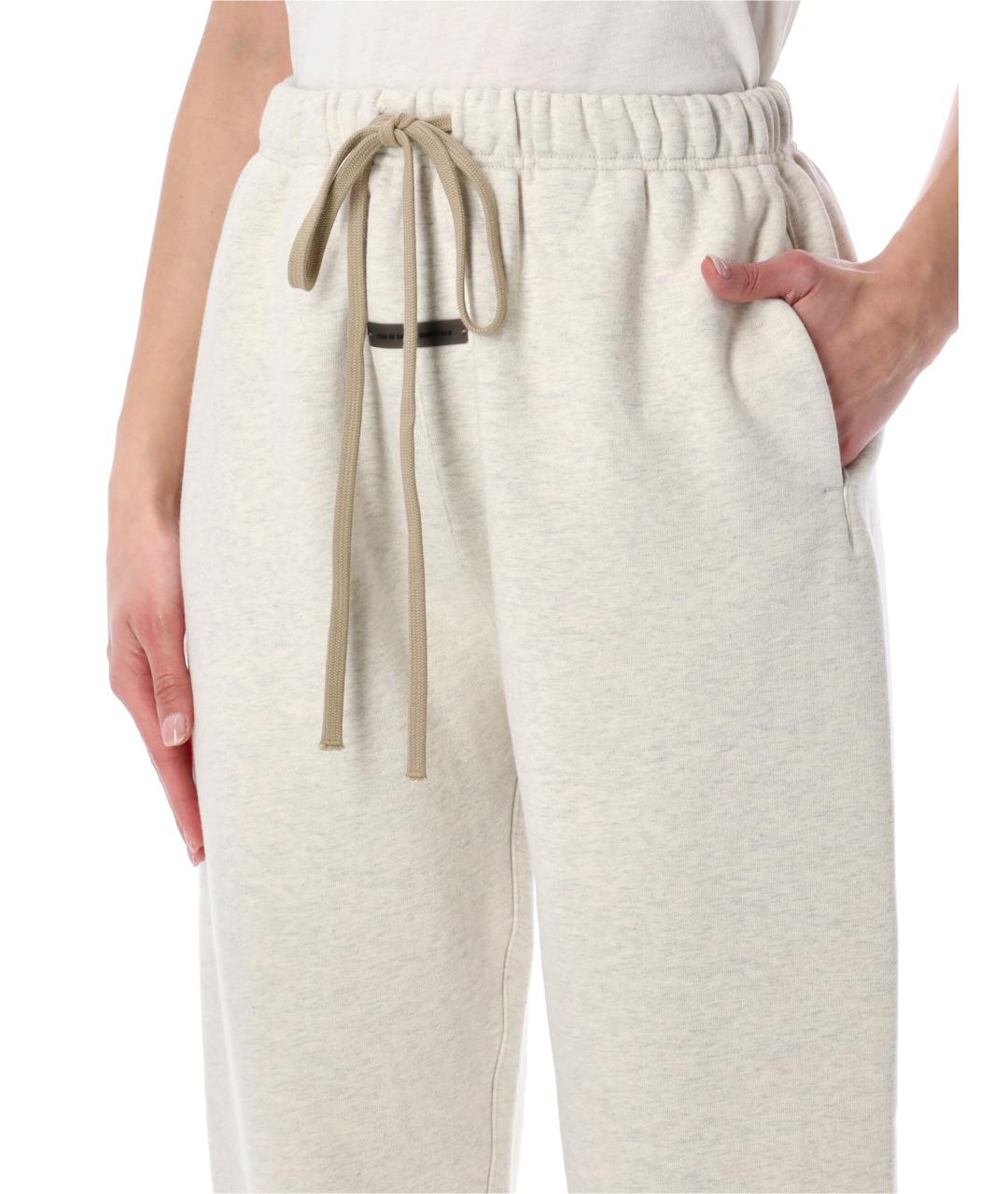 FEAR OF GOD ESSENTIALS Серые хлопковые спортивные брюки и шорты, фото 3