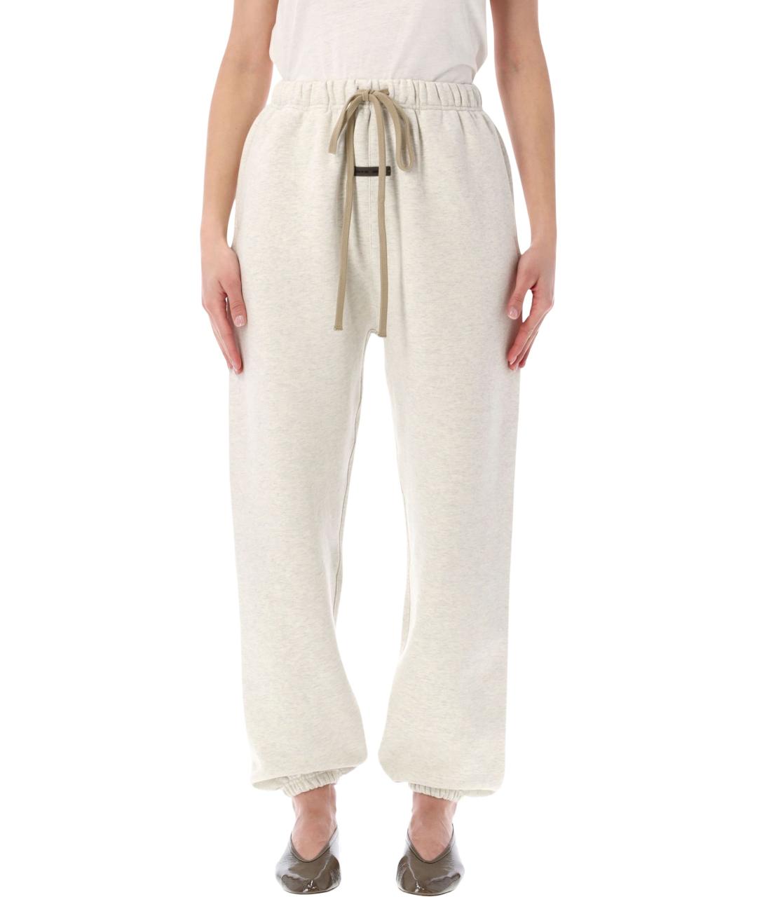 FEAR OF GOD ESSENTIALS Серые хлопковые спортивные брюки и шорты, фото 4