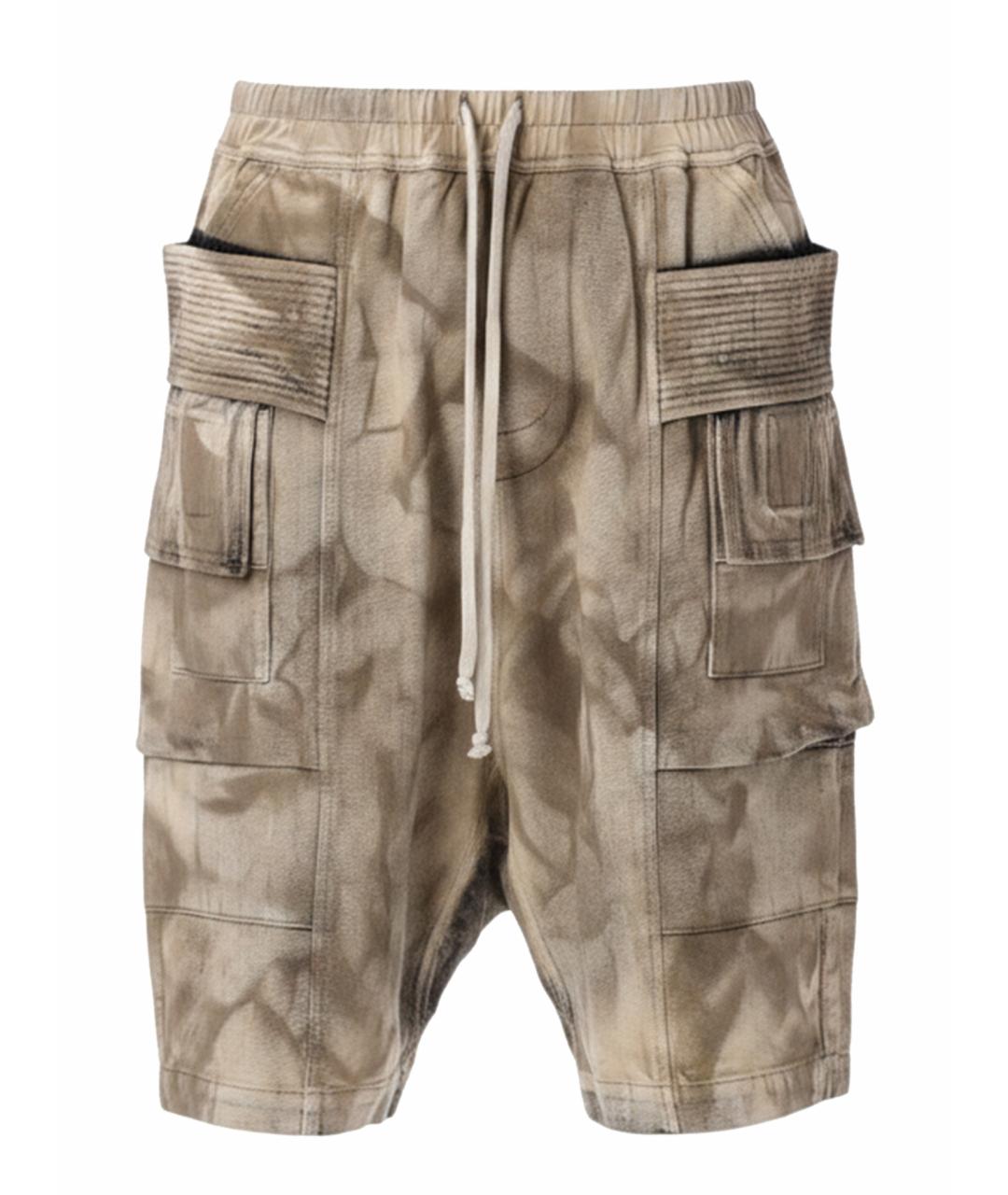 RICK OWENS Хлопковые шорты, фото 1