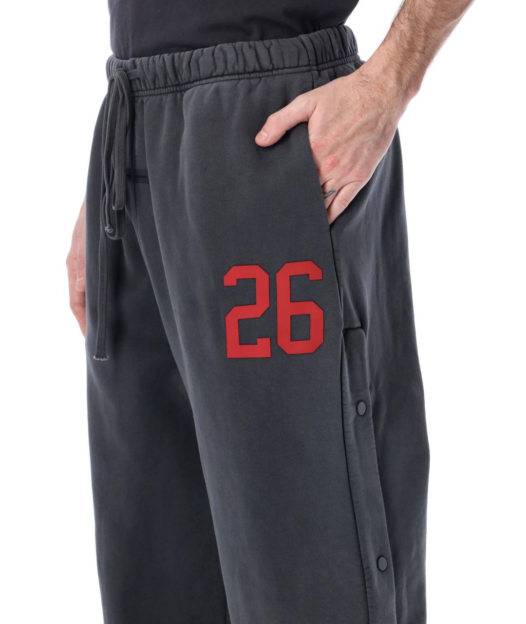 FEAR OF GOD ESSENTIALS Серые хлопковые повседневные брюки, фото 3