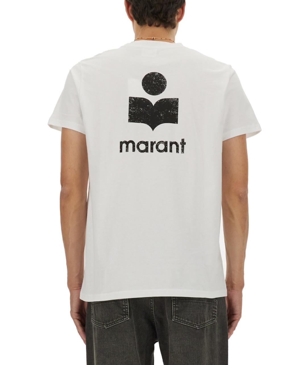 ISABEL MARANT Белая хлопковая футболка, фото 3