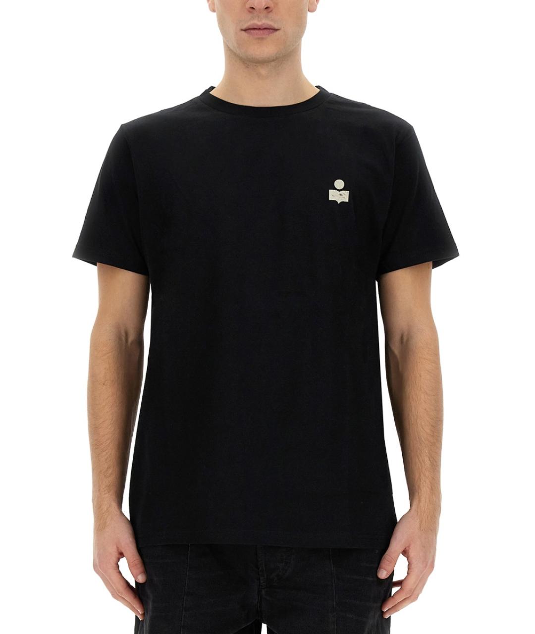 ISABEL MARANT Черная хлопковая футболка, фото 1