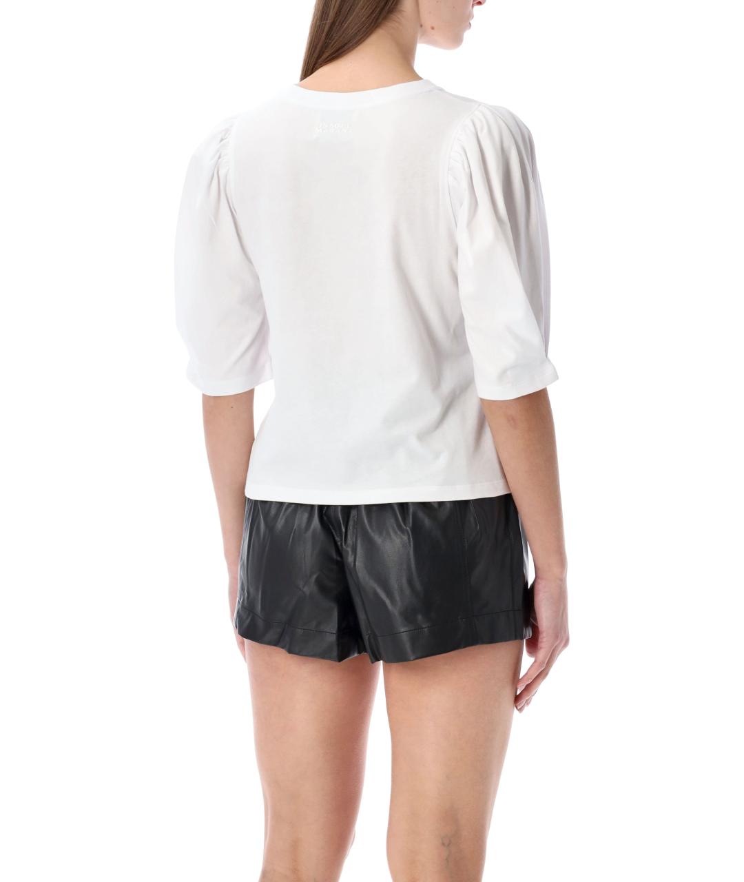 ISABEL MARANT Белая хлопковая футболка, фото 2