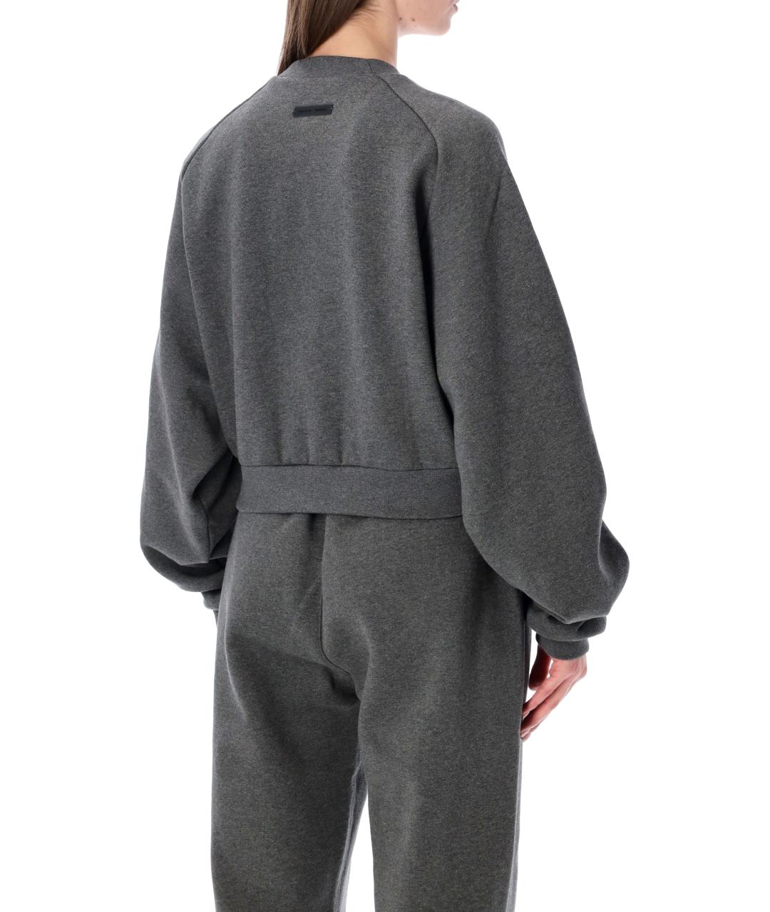 FEAR OF GOD ESSENTIALS Серый хлопковый джемпер / свитер, фото 2