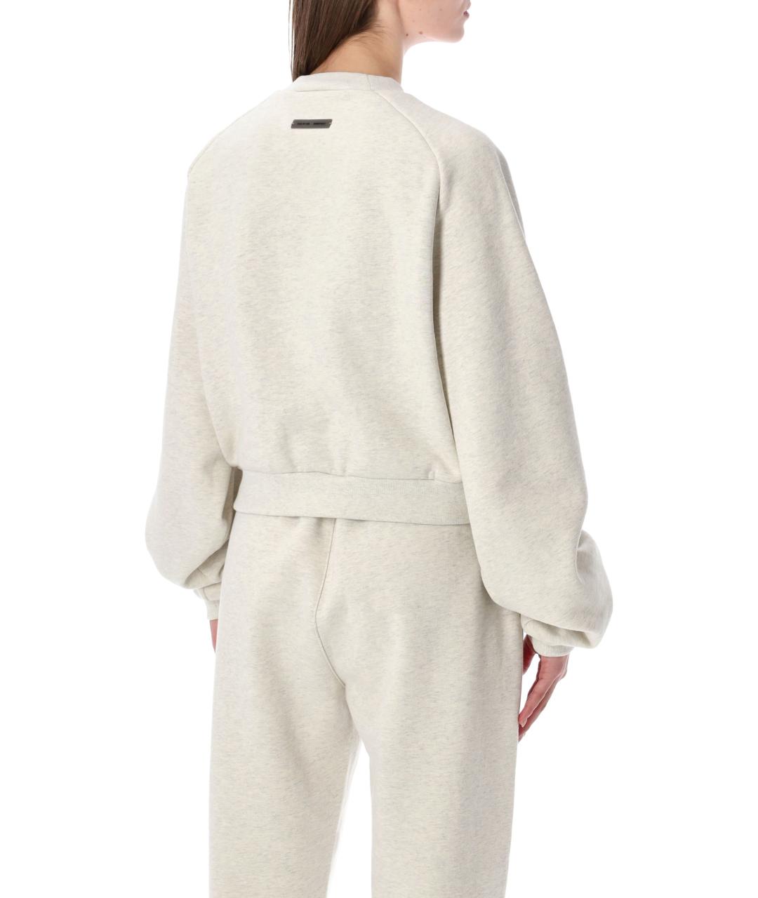 FEAR OF GOD ESSENTIALS Бежевый хлопковый джемпер / свитер, фото 2