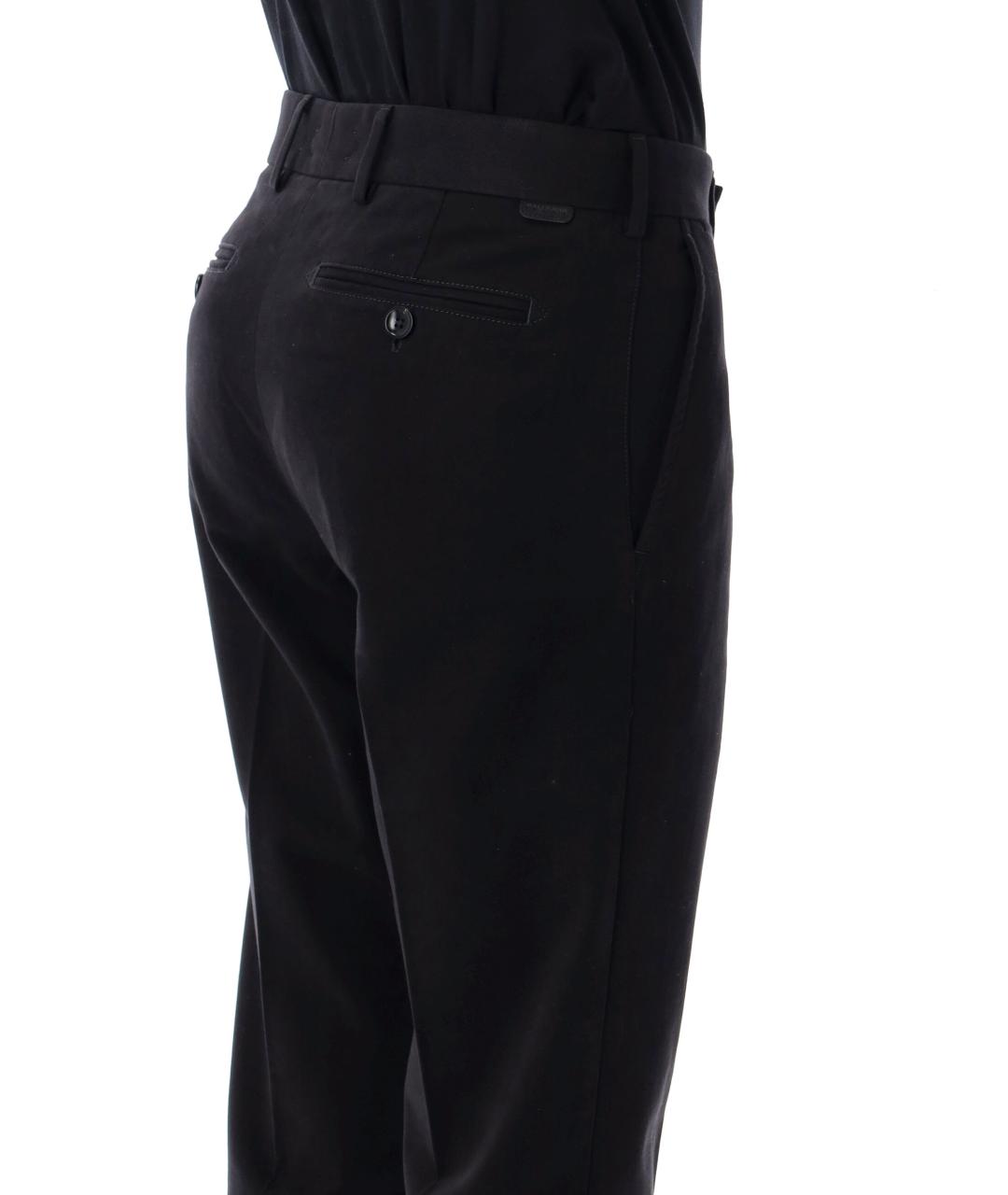 TOM FORD Черные хлопковые повседневные брюки, фото 3