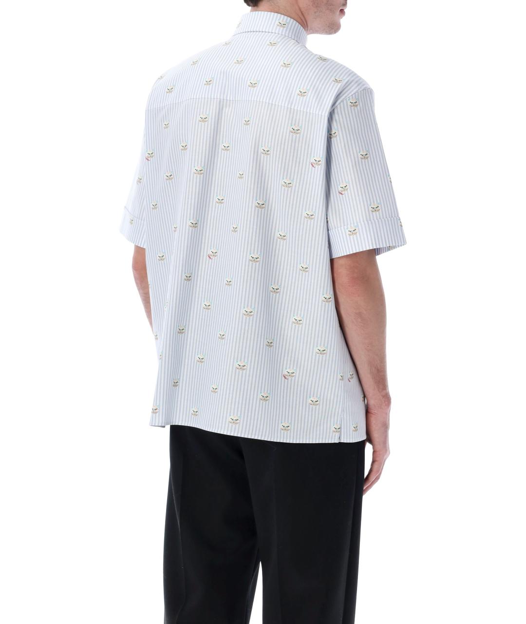 VALENTINO Мульти хлопковая кэжуал рубашка, фото 2