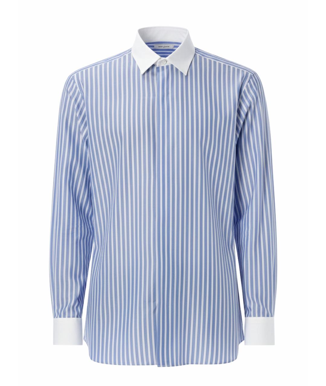 TOM FORD Синяя хлопковая кэжуал рубашка, фото 1