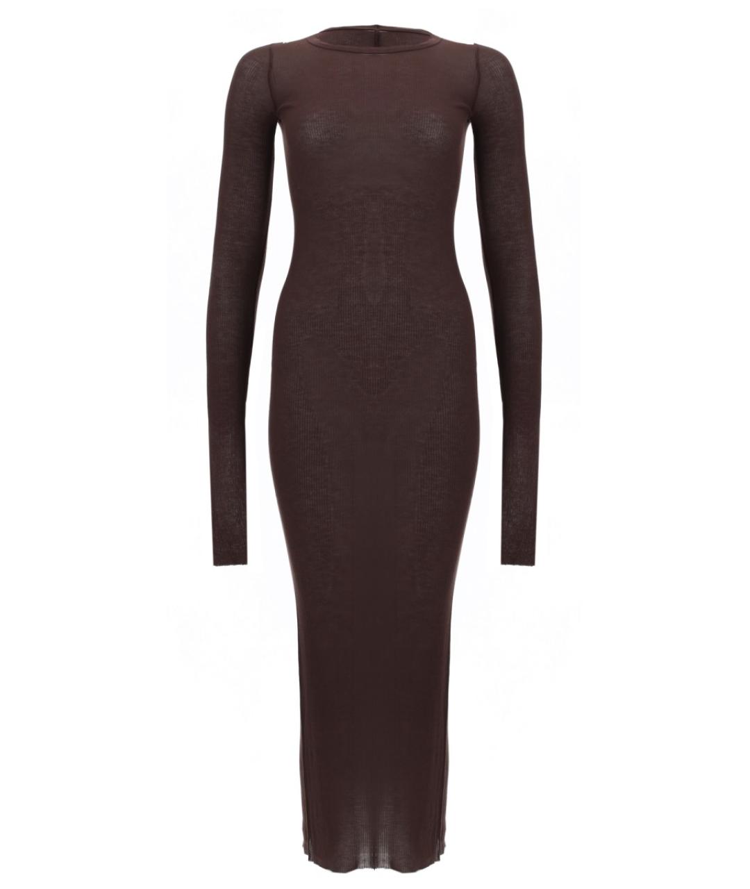 RICK OWENS Вискозное коктейльное платье, фото 1