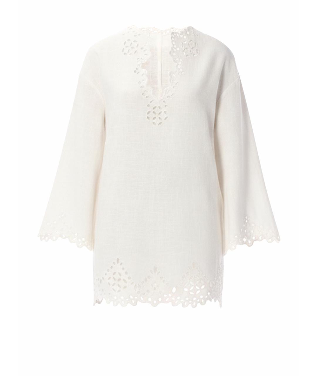 ISABEL MARANT Белое хлопковое повседневное платье, фото 1