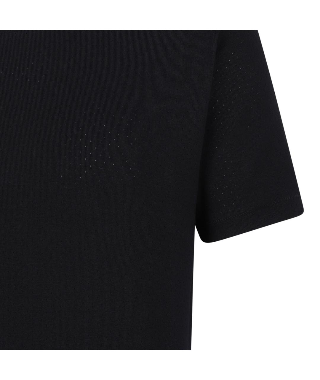 TOM FORD Черная хлопковая футболка, фото 4