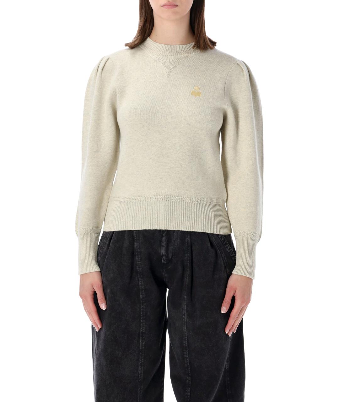 ISABEL MARANT Серый хлопковый джемпер / свитер, фото 1