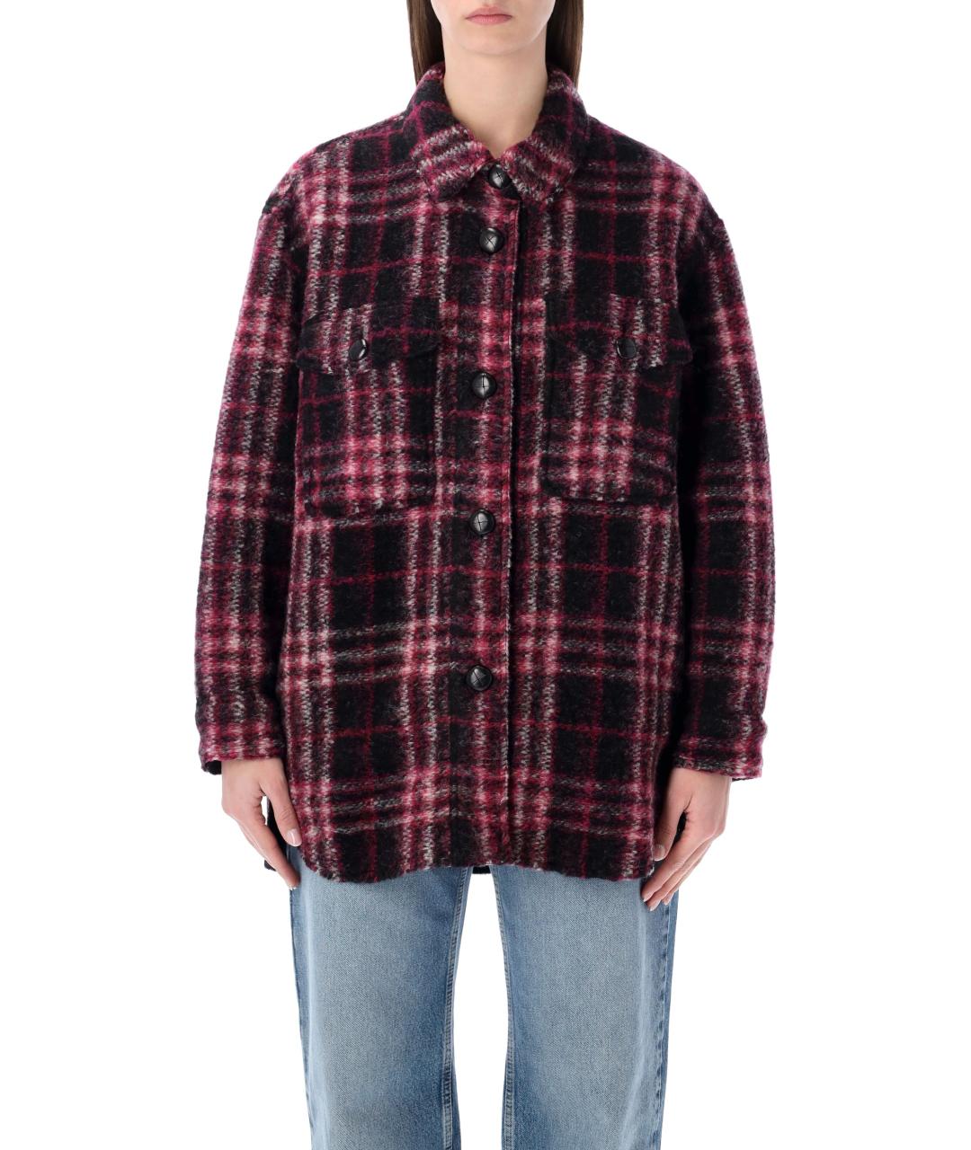 ISABEL MARANT Черное шерстяное пальто, фото 4