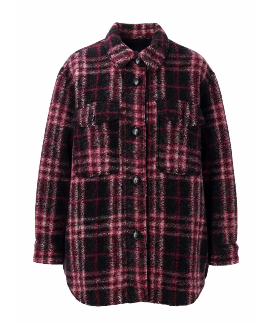 ISABEL MARANT Черное шерстяное пальто, фото 1