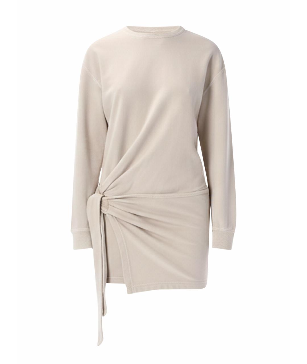 ISABEL MARANT Бежевое хлопковое повседневное платье, фото 1