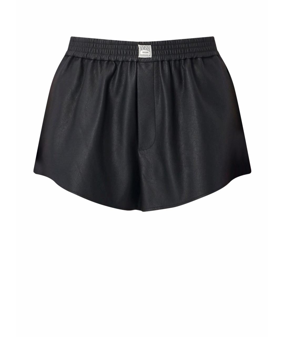 MM6 MAISON MARGIELA Черные шорты, фото 1