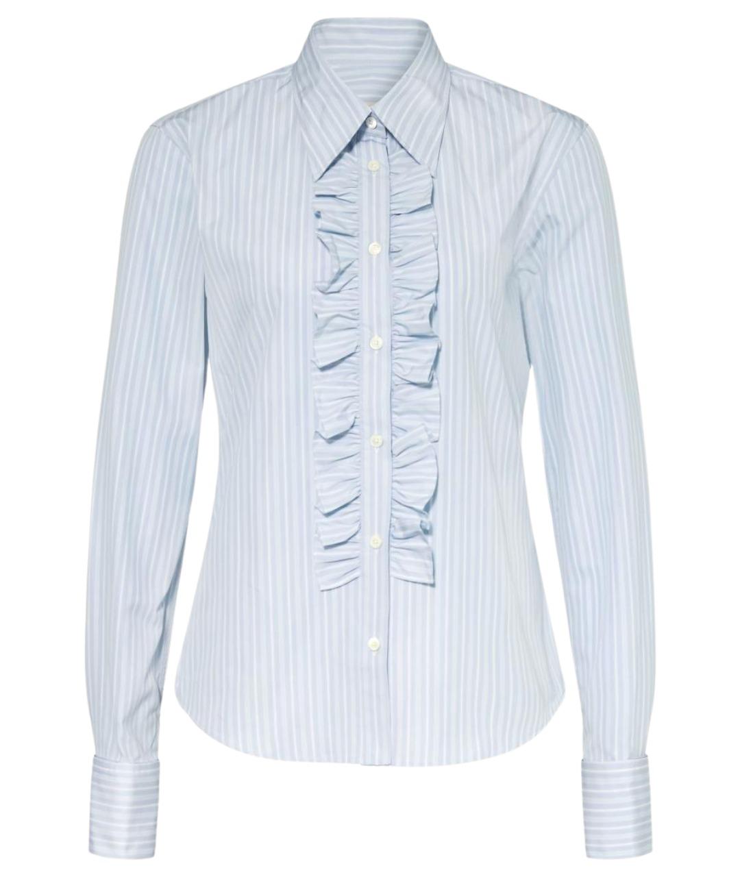 Ami Paris Голубая хлопковая рубашка, фото 1