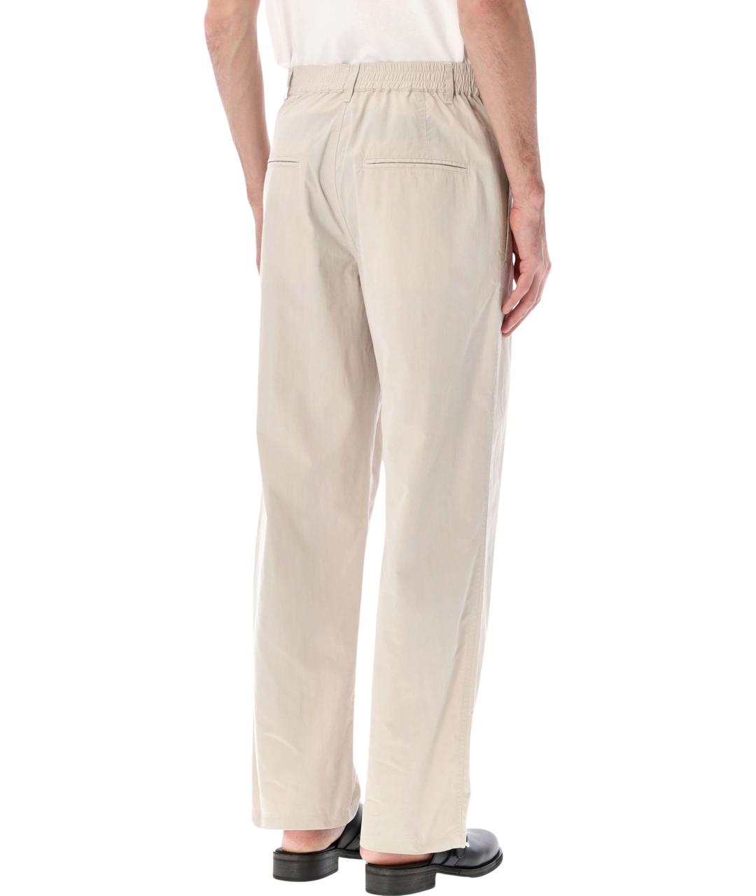 ISABEL MARANT Бежевые полиамидовые повседневные брюки, фото 2