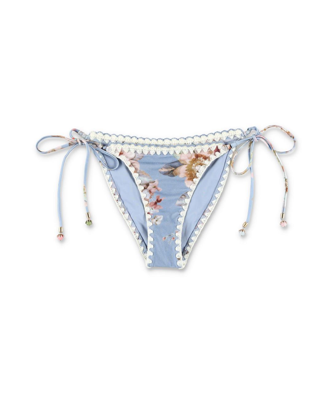 ZIMMERMANN Синий полиамидовый купальник, фото 1