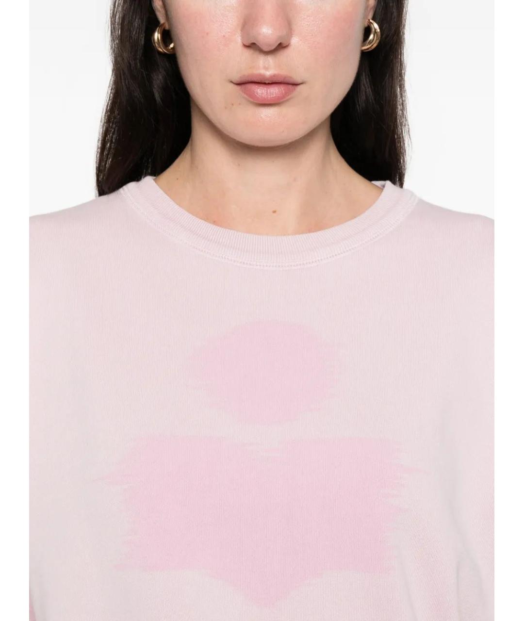 ISABEL MARANT Розовый хлопковый джемпер / свитер, фото 5
