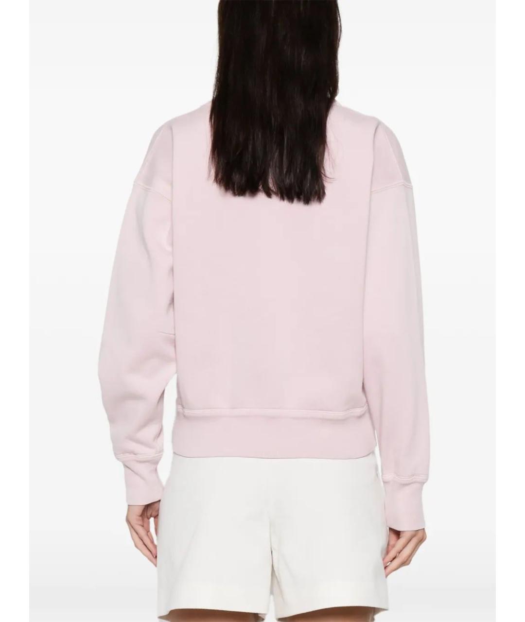 ISABEL MARANT Розовый хлопковый джемпер / свитер, фото 4