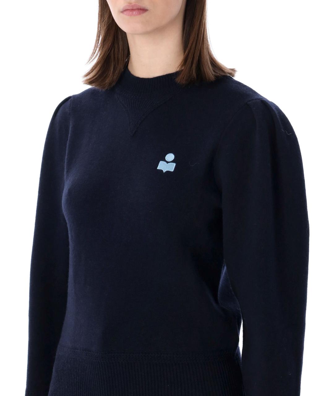 ISABEL MARANT Синий хлопковый джемпер / свитер, фото 3