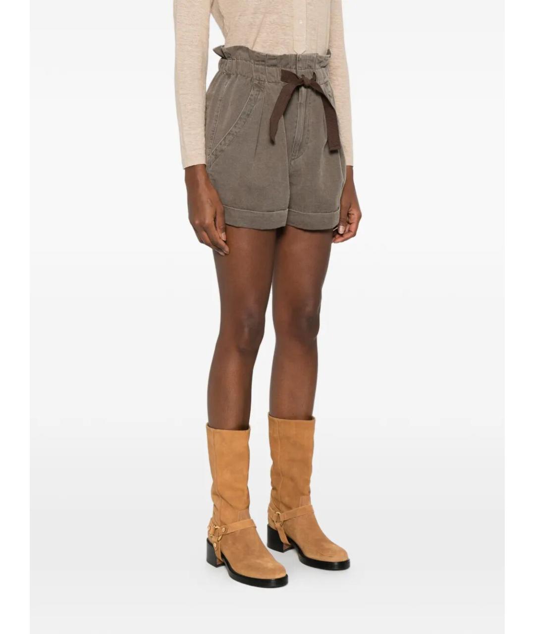 ISABEL MARANT Хлопковые шорты, фото 4