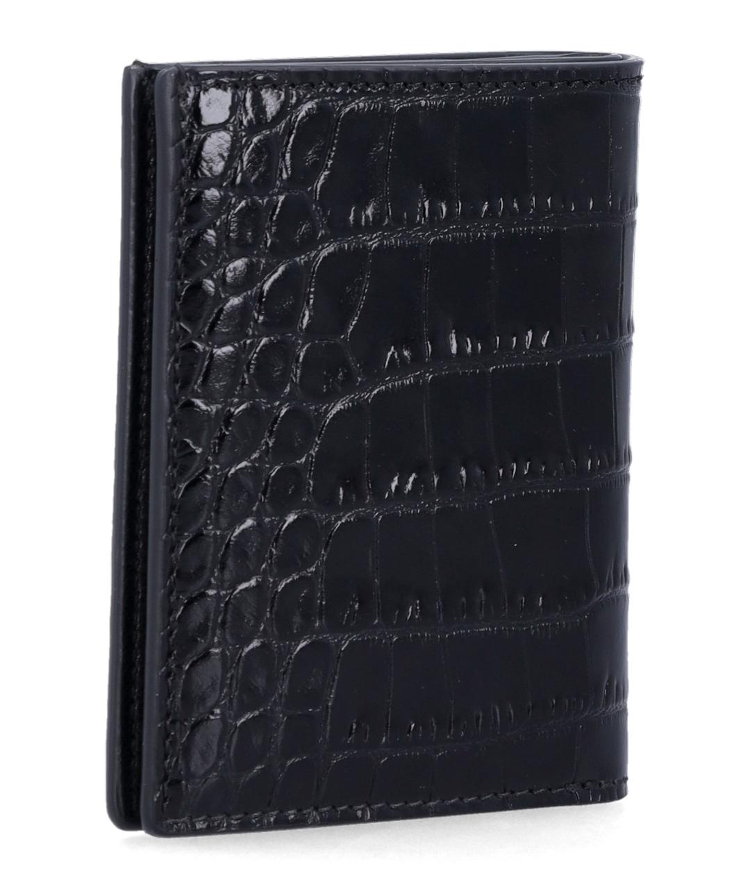 TOM FORD Черный кожаный кардхолдер, фото 2