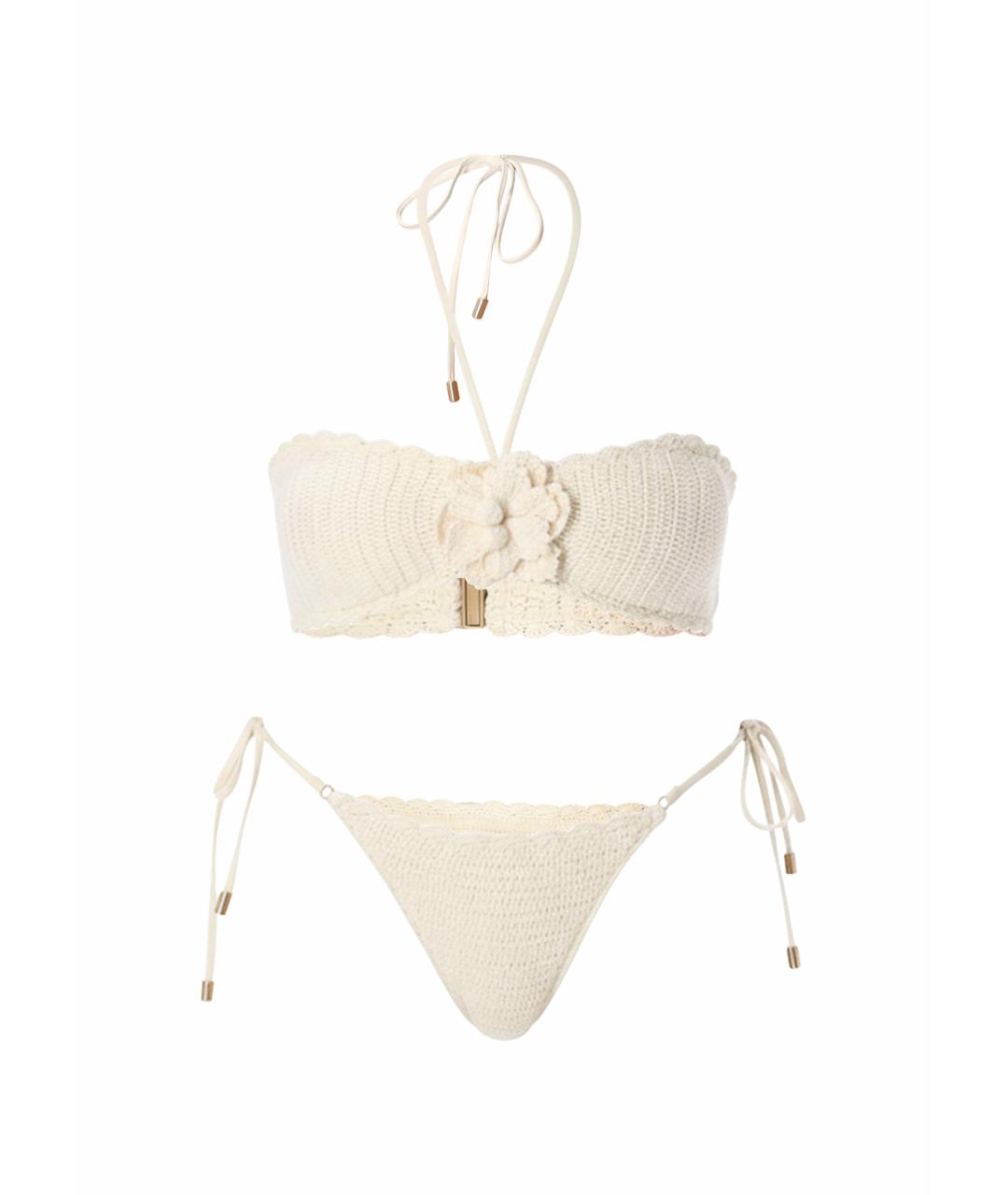 ZIMMERMANN Бежевый купальник, фото 1