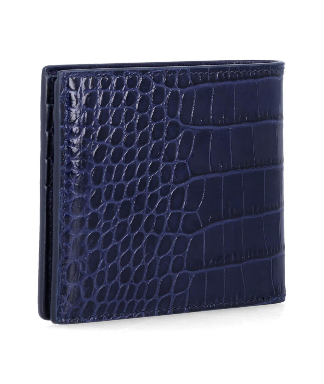 TOM FORD Синий кожаный кошелек, фото 2