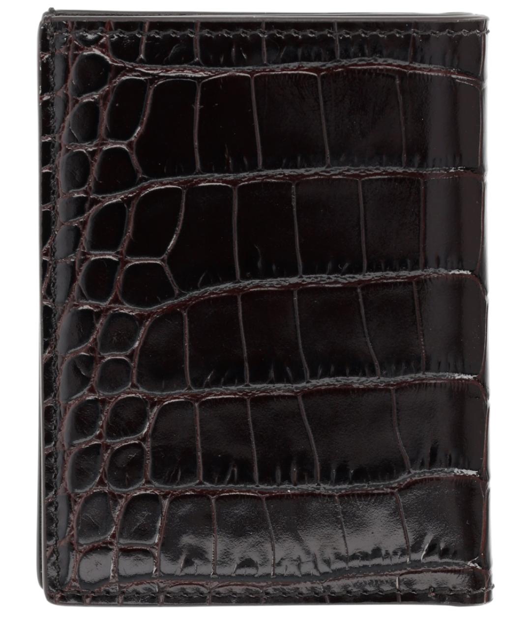 TOM FORD Коричневый кожаный кардхолдер, фото 2