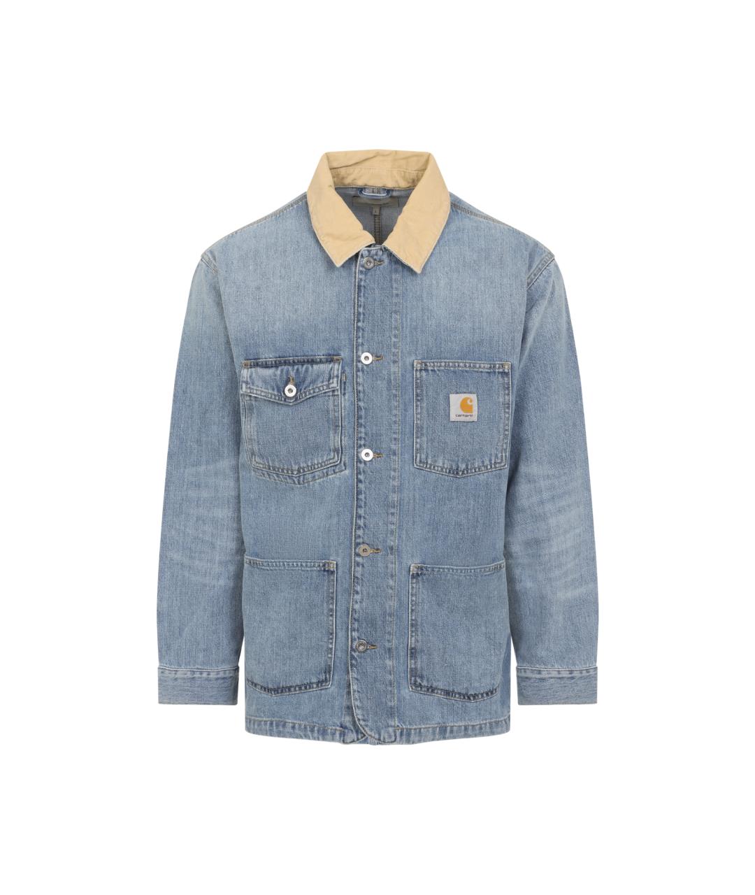 CARHARTT WIP Синяя хлопковая куртка, фото 1