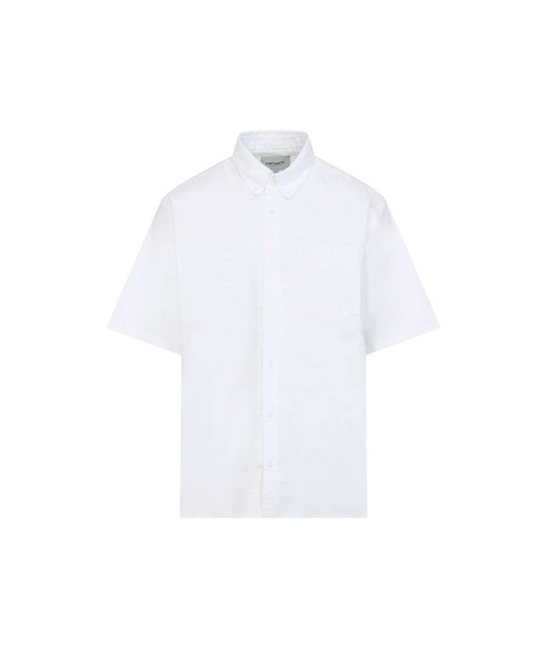 CARHARTT WIP Белая хлопковая кэжуал рубашка, фото 1