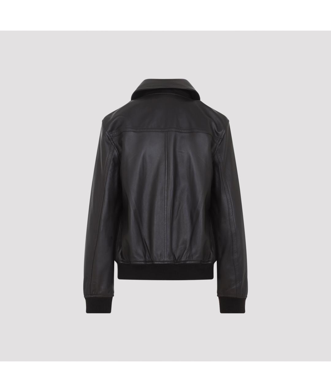 YVES SALOMON Коричневая кожаная куртка, фото 2