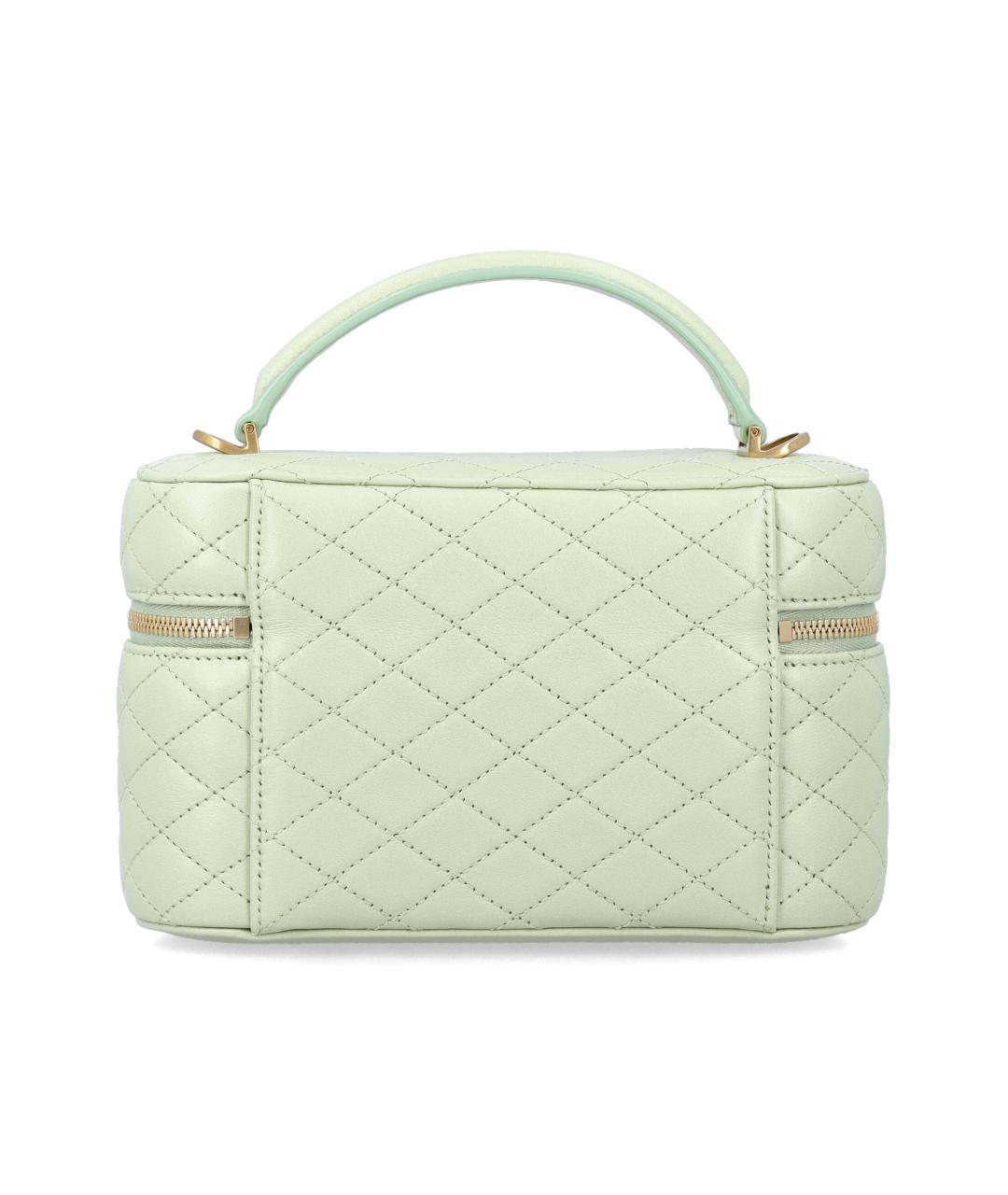 SAINT LAURENT Кожаная сумка с короткими ручками, фото 3