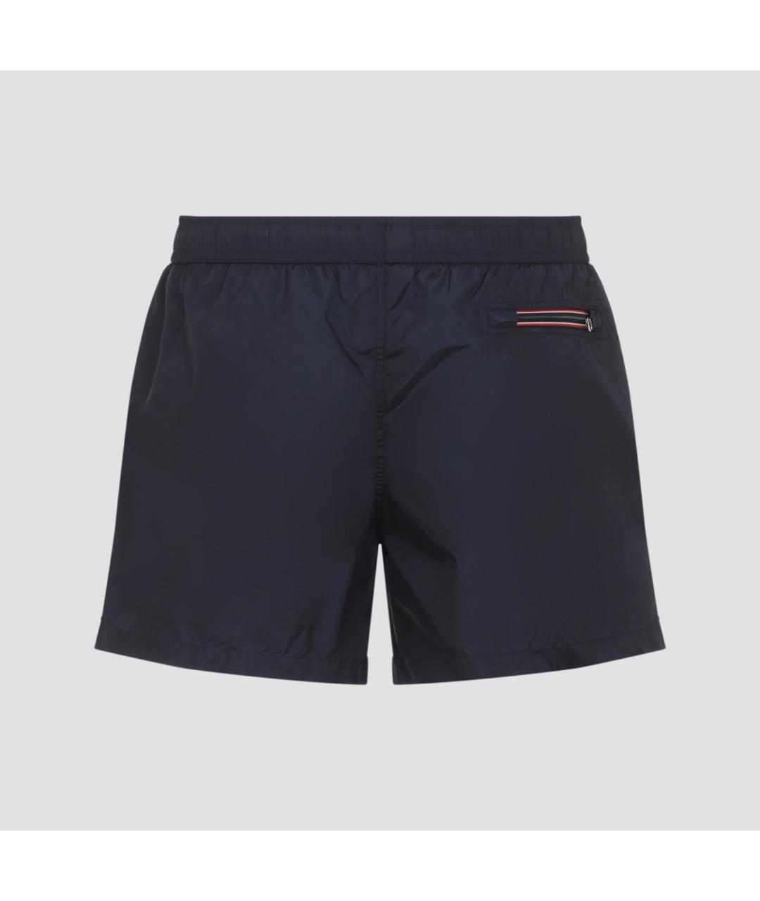 MONCLER Синие полиамидовые плавки, фото 2