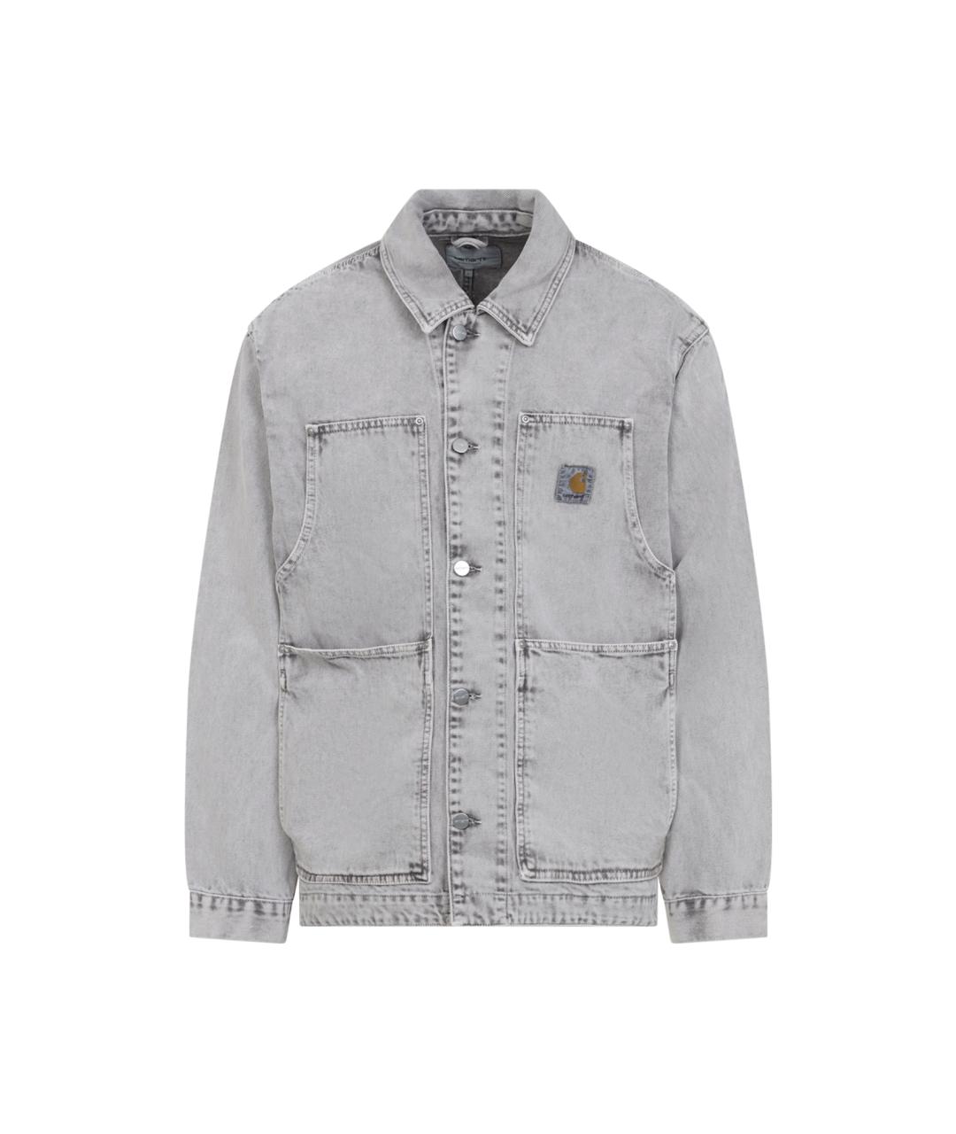CARHARTT WIP Серая хлопковая куртка, фото 1