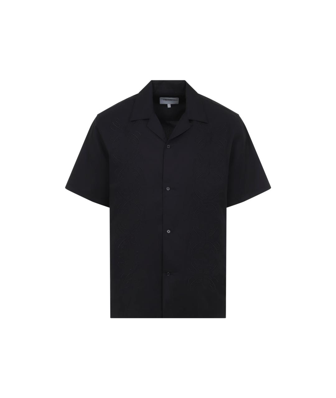 CARHARTT WIP Черная хлопковая кэжуал рубашка, фото 1