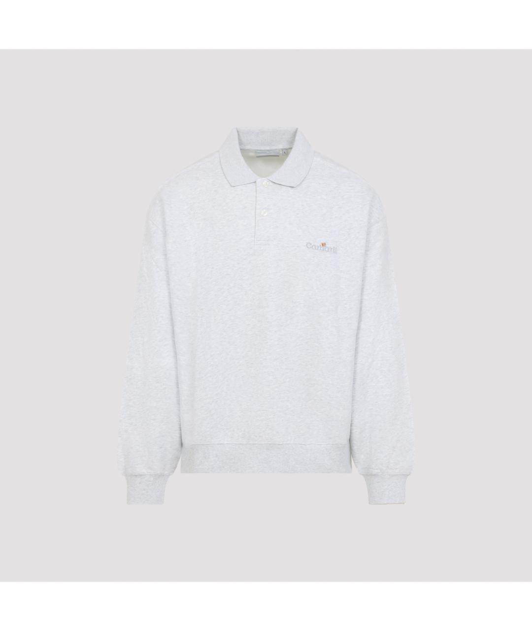 CARHARTT WIP Серый хлопковый джемпер / свитер, фото 2