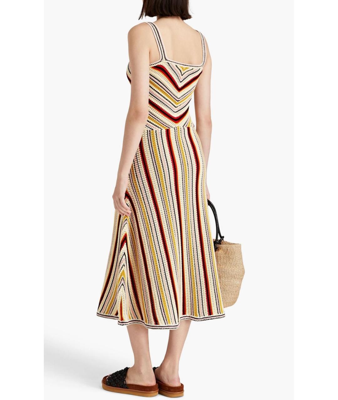 ZIMMERMANN Желтое хлопковое коктейльное платье, фото 8